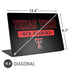 Texas Tech University TT Red Raiders Universal Laptop 16.6in (13.4 x 9.7in) Skin